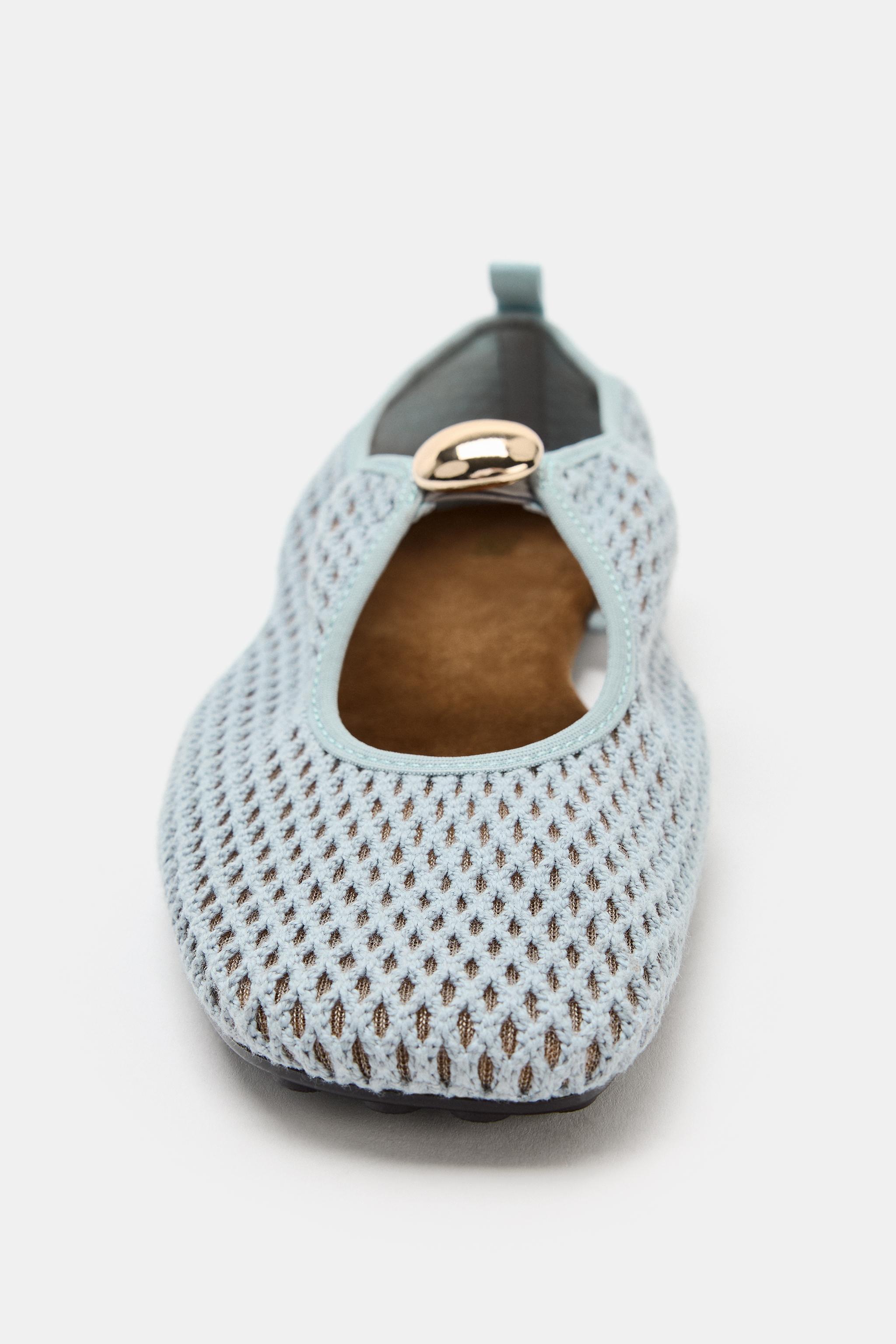 MESH SPORTY BALLET FLATS